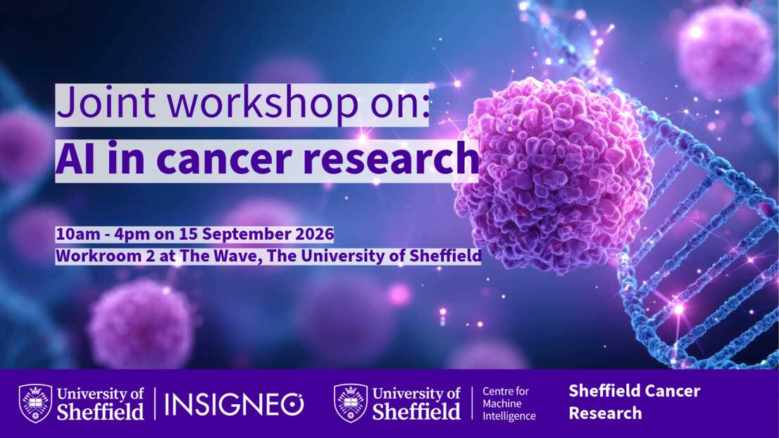 Event graphic: Joint workshop on Artificial Intelligence in cancer research