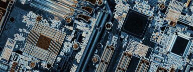Close up of a micro-chip.