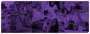 Image of events and people involved in the Made Together campaign 