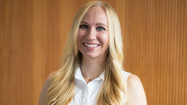 Profile picture of MA student Elizabeth Gass.