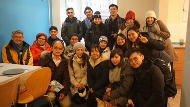 Some students from Hong Kong 