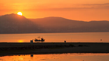 A sunrise in Catalonia