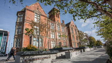 Exterior photo of the Department of Music