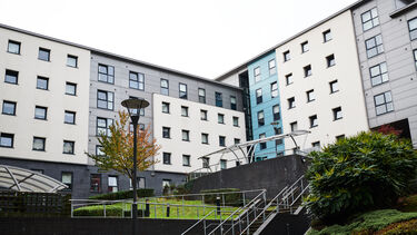 Exterior of Allen Court 