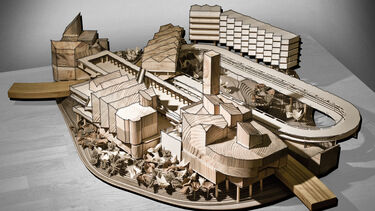 MArch student Matthew Bloomfield model