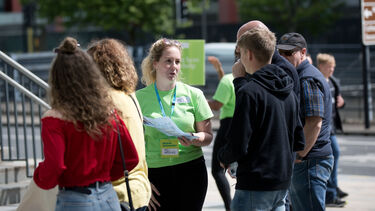 An open day at the University of Sheffield