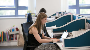 Postgraduate sociological student doing PhD research