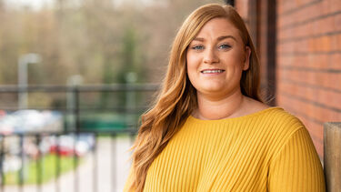 Student Eve Hopkinson. 