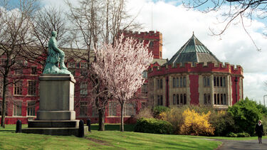 Firth Court Rotunda from Weston Park