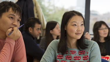 Students being taught in the ELTC 