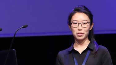 Jane Jiang an aluni from China is presenting 