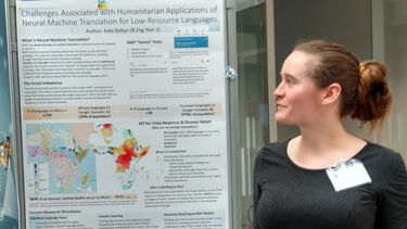 Kate Bobyn at the BSCWomen Lovelace Colloquium