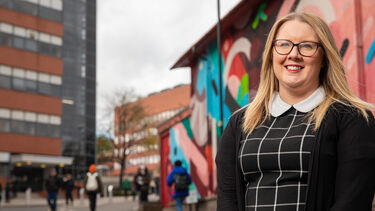 Former scholarship recipient, Kathryn Darwin