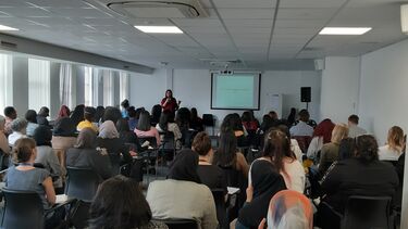 Q&A session in Seminar room