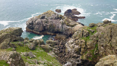 The coast of Skomer