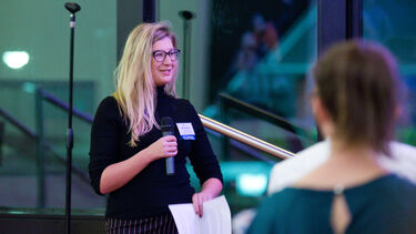 An alumna speaker at Northern City Connectiuons 2018