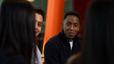 kenyan student in the Diamond