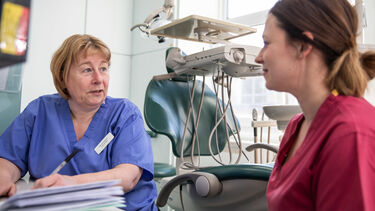 Learning in the School of Dentistry.