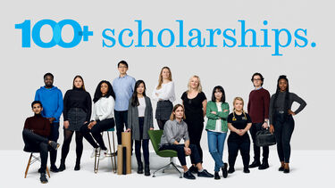 100+ scholarships
