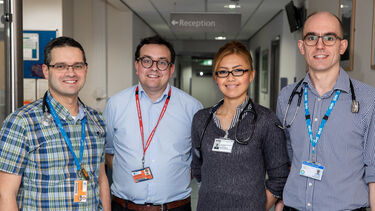Four members of staff from the Department of Infection, Immunity and Cardiovascular Disease. 