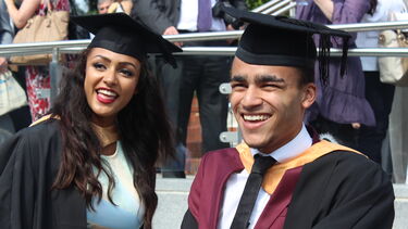 Munya at his graduation