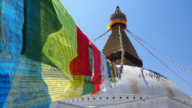 Tibetan prayer flags