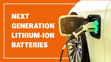 Lithium-ion battery graphic