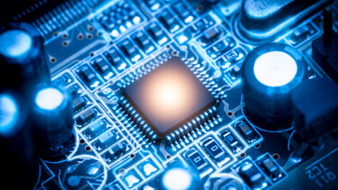 Quantum computer chip