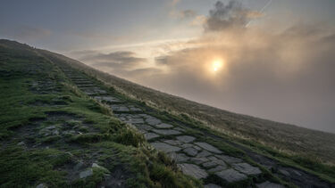 The view from Mam Tor, Edale. 