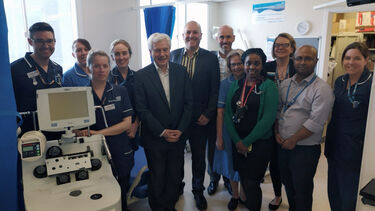 Group of clinicians and researchers on MS AHSCT research team