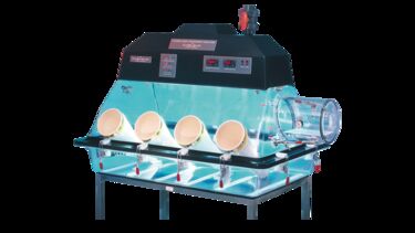 HEPA filtered glovebox