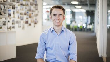 Civil Engineering student Adrien Gallet