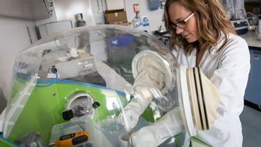 Dr claire corkhill mixing radioactive materials