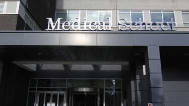 The Medical School as seen from outside. 