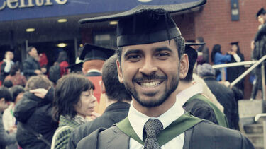 Vishanth's picture from graduation