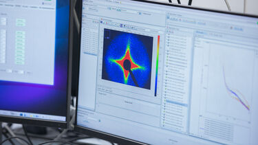 Results from a SAXS experiment