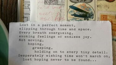 A piece of work created by @soulful_poet