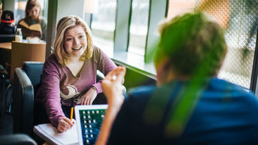 People sharing advice.