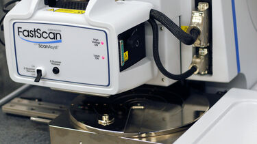 An image of the Bruker FastScan Atomic Force Microscope