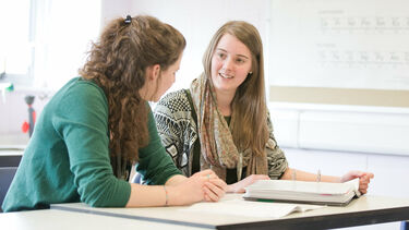PGDE students in classroom