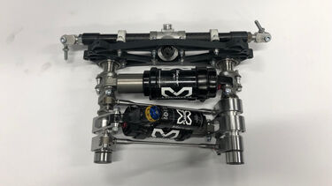 An image of the Sheffield Formula Racing part that used additive manufacture