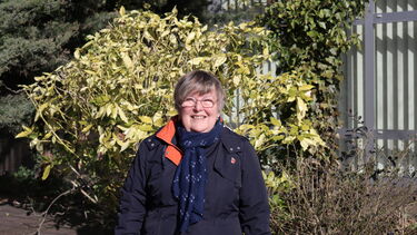 Pam Irvine, first patient to complete the UP study clinical trial