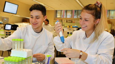 Students in Perak teaching lab