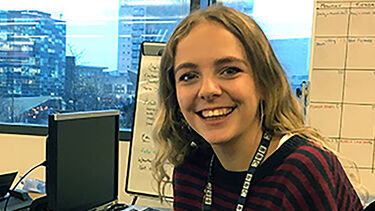 A profile photograph of graduate Emily Smith. 