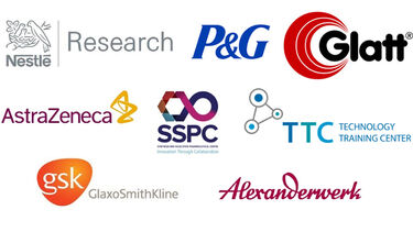 Sponsor logos International Granulation Workshop 2019