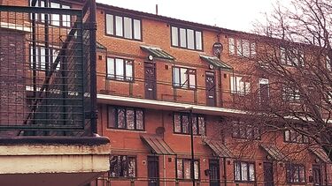 A block of flats in Sheffield