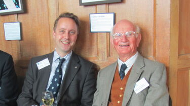 Leslie Wright at the Heritage Circle Lunch in 2012