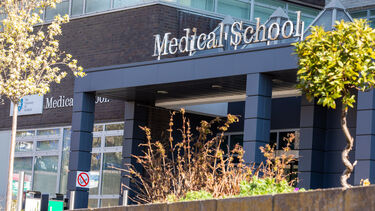 Exterior of Medical School Building