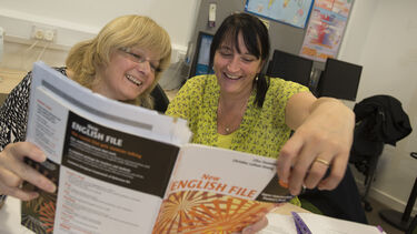 ELTC students smiling
