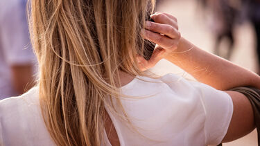 Woman making a phonecall